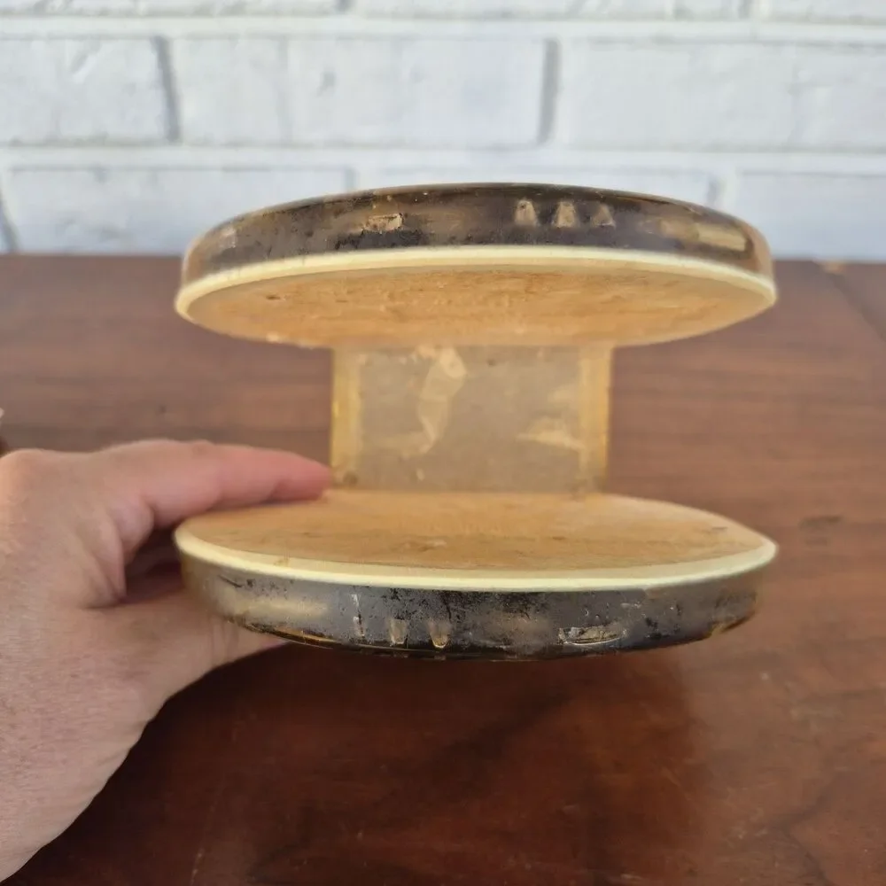 Vintage Mid Century Modern Resin Napkin Holder Kitchen Utensils Colorflo USA